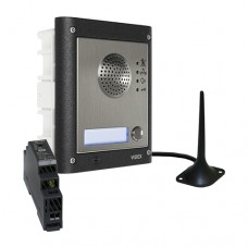 Videx 4K Series Flush Mount 4G GSM Intercom Systems - 1 User